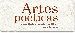 Artes poéticas Artes poéticas