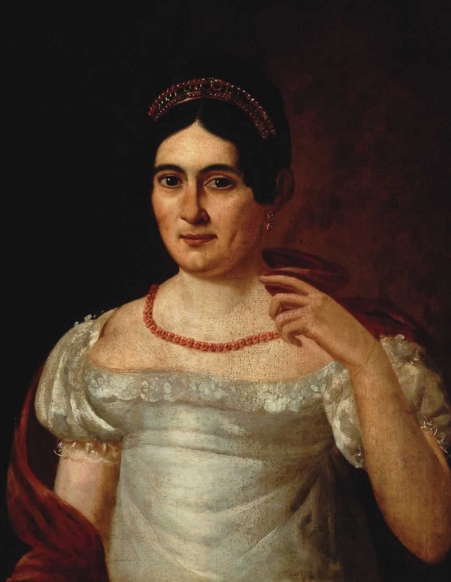Retrato de Rafaela Díaz de Heria, anónimo