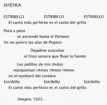 Estética, de Gerardo Diego