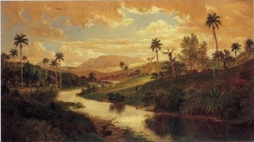 Paisaje con río, de Esteban Chartrand