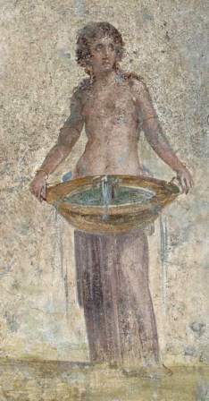 Ninfa, fresco pompeyano