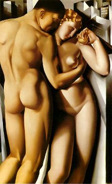 Adán y Eva, de Tamara de Lempicka