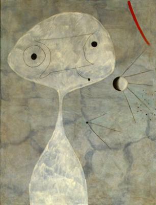 Hombre con pipa, de Joan Miró