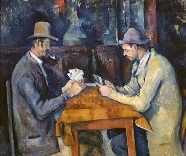 Jugadores de cartas, de Paul Cézanne