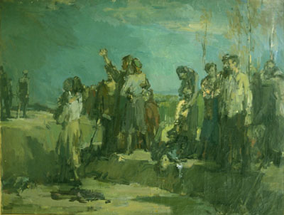 Ejecución en Babiy Yar, de Felix Lembersky