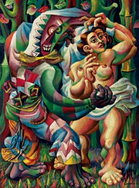 Danza afrocubana, de Mario Carreño