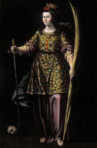 Santa Catalina de Alejandría, de Antonio Vela Cobo