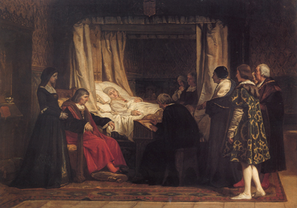 El testamento de Isabel la Católica, de Eduardo Rosales