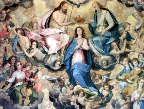 La Coronación de la Virgen, de Bernardo Bitti